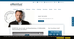 Desktop Screenshot of eventus-mww.de